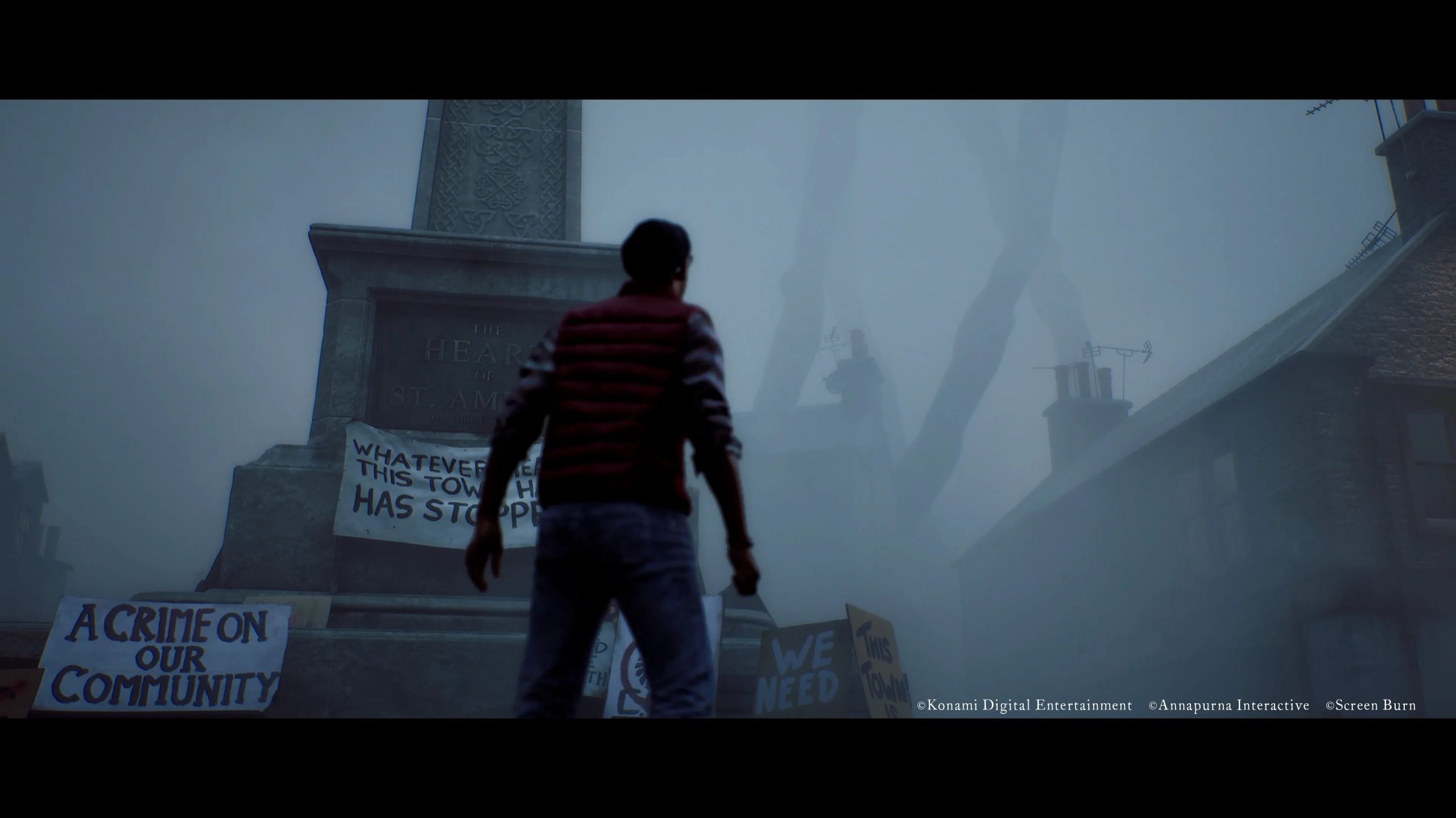 Silhoutte in Silent Hill Townfall