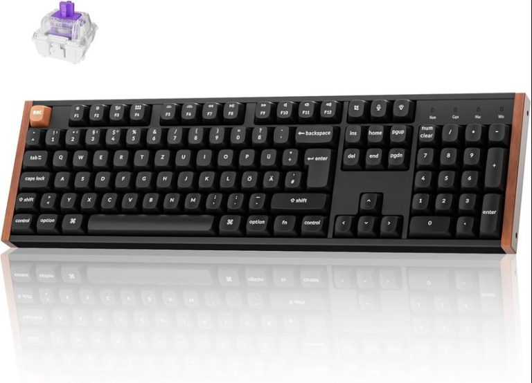 Keychron K10 HE: Kabellose Vollformat-Tastatur mit Magnetschaltern im DE-ISO-Layout