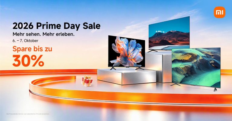 Xiaomi Prime Deal Days: Smart TVs, Smartphones und Saugroboter reduziert